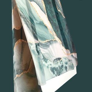 Brand New Soft Crepe Shawl , Classic Marble Design✨